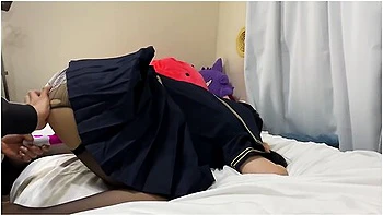 地雷彼女のコスフレタイツを破ってお仕置き中出しｓｅｘ