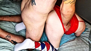 Sexy anal babe from behind