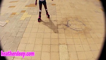 Hd Asian Beauty First Time Roller Staking Sucking Big Dick Deep Throat Throat