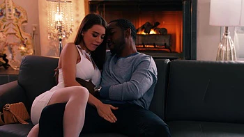 Brunette Lana Rhoades gets her asshole gapped by bbc