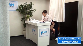 Japanese Coed First Day On The Job