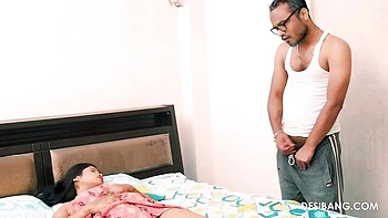 Good Indian dick-riding session in the cowgirl pose with a hot