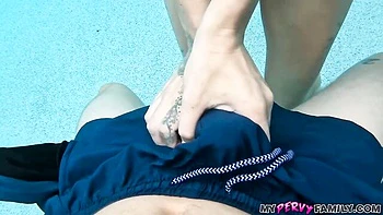 An awesome doggy style fuck with a young blonde Chloe Temple