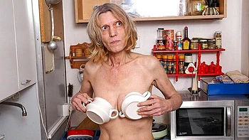 Two curvy dolls Pauline and Rita love having fun with their sex toys