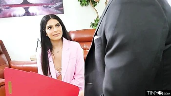 Aesthetic doggy style fuck with a gorgeous brunette Angel Gostosa