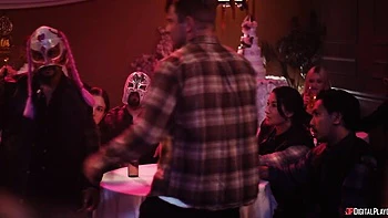 Asian angel Yhivi feels a fat black cock deep in her round ass