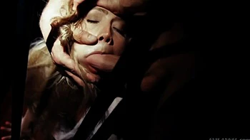 Gorgeous nighttime fuck in the missionary pose with a spicy AJ Applegate