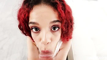 Casting fuck in the reverse cowgirl pose with a hot redhead Archer