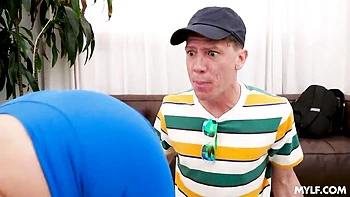 Astonishing anal fuck in the cowgirl pose with a hot girlfriend Aderes Quin