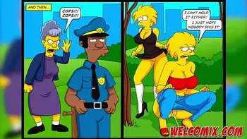 Obscene indecent - The Simptoons