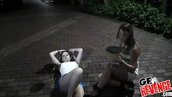 No sex play with partying drink babes Emma Lynn and Kaylee Daniels