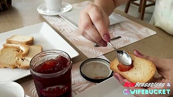 Busty babe with nice ass Gia Barby rammed in her lovely poses