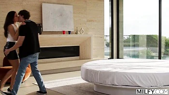 Awesome interracial gangbang with a hot MILF Penny Barber