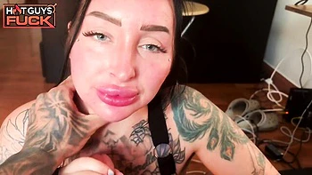 Inked dude with a long dick screwed a busty Connie Obrian