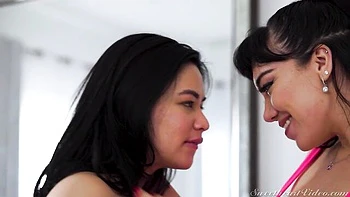 Scarlett Alexis and Little Puck are enjoying face sitting so much