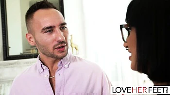 Foot goddess xxx with emotional Candy Scott and Scott from Love Her Feet