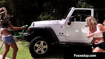 Extravagant Shy Love and Jenna Foxx - black trailer - Foxxed Up