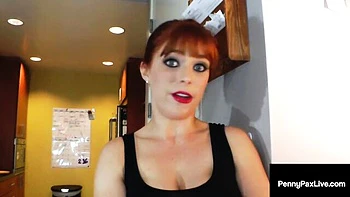 Handjob clip with comely Penny Pax from Penny Pax Live