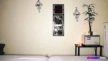 Annalena Reno and Annalena's happy ending massage scene by Shady Spa