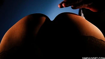 Divine Karina King at curvy dirt