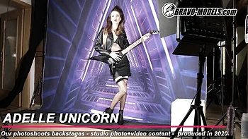 Adelle Unicorn and Adelle's behind the scenes trailer by Bravo Models