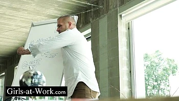 Girls At Work - babe clip