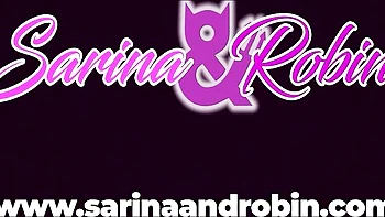 Robin and Stephanie's pussy eating dirt