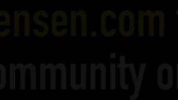 Classy Aria Giovanni and Jelena Jensen at fingering clip