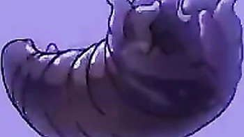 Smiling Alecia and Clemence's parasite porn