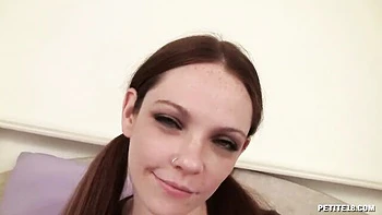 Petite18- Redhead Teen Raine Ready for a Mature Thick Cock