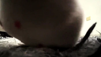 Japanese babe and a cucumber in masturbation fun