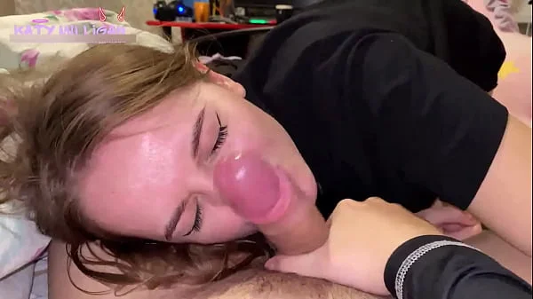 Blowjob under the blanket