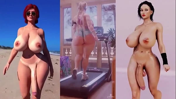 Futanari compilation Primitive