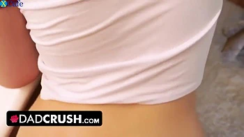 Petite Redhead Stepdaughter Got Her Bushy Pussy Fucked By Stepfather