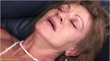 Hairy Granny First Time Anal Fucked