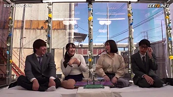 Friendly Stepmom Friends Vs. Virgin Reverse Pick-up Ejaculation Battle!!