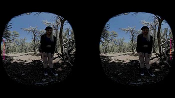 Leya Falcon and Amethyst Aura - Forest Foreplay