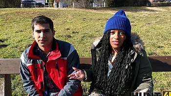 Vicky Menage gets her pussy stuffed with bbc in a cuckold scene