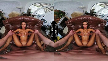 UP CLOSE VR - Petite MILF Kylie Le Beau Wants A Taste Of Your Cum After Getting Hard Fucked - POV: Porn