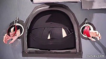 Japanese Girls Getting Fucked In A Wall Ass Where Horny Men Fuck Their Sexy Butts