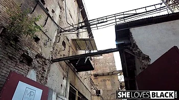 She Loves Black featuring mate's rock porn