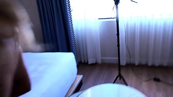 amateur girlfriend blowjob and awesome cumshot in her mouth