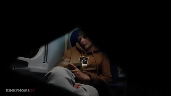 What did she do? Does she masturbate on the train? Hidden Orgasm?