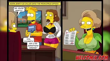 Fucking the college professor and dean! Intelligence test! The Simptoons