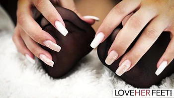 Charming dear - small tits clip - Love Her Feet