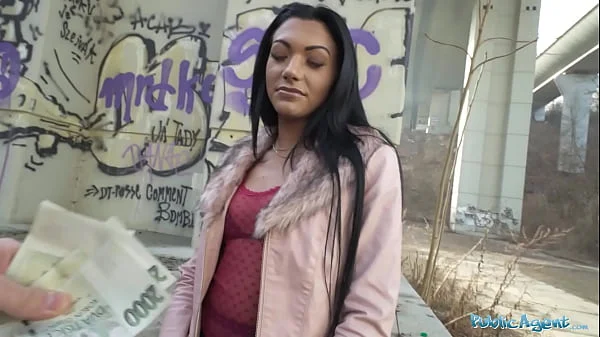 Public Agent A beautifully tanned body bent over and fucked outdoors