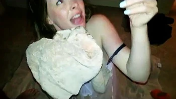 Swallow it: Blowjob, Amateur  Lesbian Porn