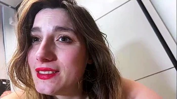 Brunette and her toys have close up masturbation sex