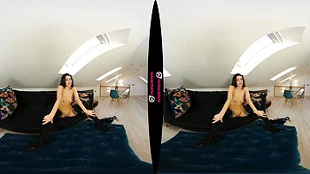 Shaw in apartment ft. Laura: Eporner, Solo  Small Tits VR Porn