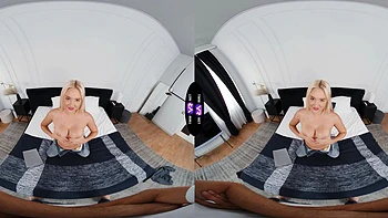 A fat man fucked his shaved bitch Jessie Ames with big natural tits